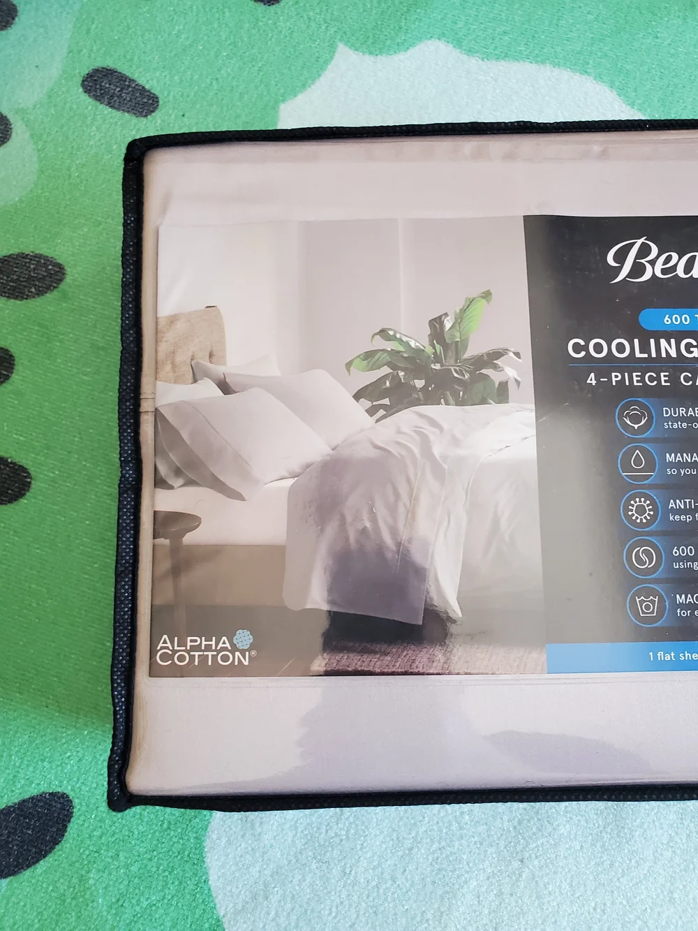 Beautyrest Cal-king 4 Piece Sheet Set - Gray